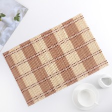 Serving napkin on the table 