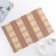 Serving napkin on the table "Way", 45 × 30 cm, brown color