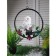 Garden lamp on the sunny battery "Polar owl", 27 cm, 1 LED, glow warm white