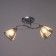Causte "Poli" 2x60W E27 chrome 56x15x24cm