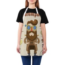Apron kitchen with a photo print 