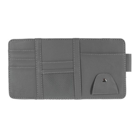 Organizer in the sun visor, 30 × 14.5 cm, gray