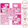 A set of notebooks 10 pieces, 12 sheets, in a cage, cover covered paper, cats aristocrats