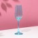 A set of glasses for champagne “turquoise”, glass, 210 ml, 6 pcs