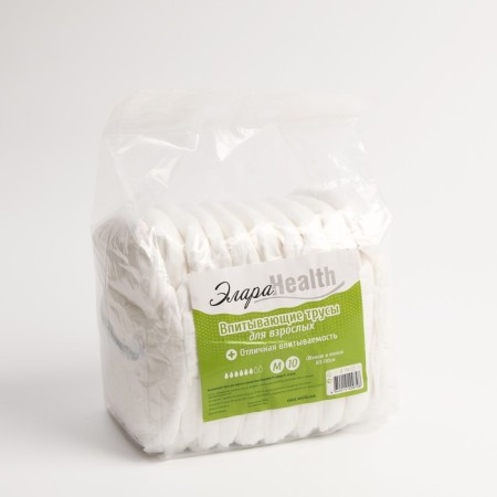 Absorbent adult underpants elara Health, size m, 10 pcs.-2