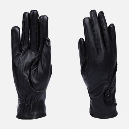 Gloves are female, dimensionless, with insulation, black color