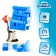 Board game falling tower "Ice Penguin", 2-4 players, 4+
