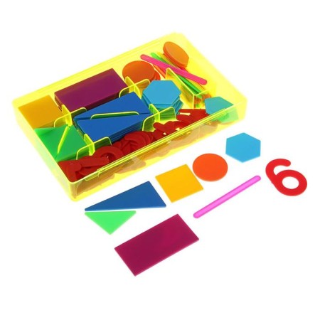 Cashier of account materials "Learn to count", 132 pieces, mix-2