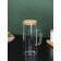 Glass jug with a bamboo cover "Eco", 1 l