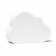 The bathtub "cloud", white, rainbow, 150 g