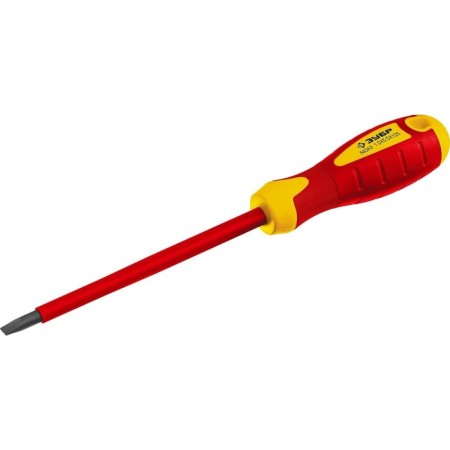Dielectric bison screwdriver, professional, three -component handle, SL5.5 x 125mm-1