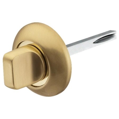 Rotary handle Fuaro BKW8 RM-SG/GP-4, matte gold/gold