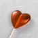 Caramel Lollice "Heart" strawberries, 14 g