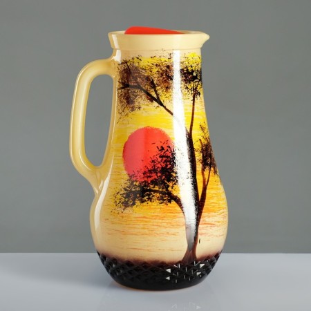 Set for juice with the tray "Sunset" Art painting, 6 glasses 1250/200 ml-2
