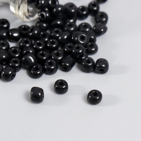 Round 6/0 beads in the bottle "Black Night" 20 g-2