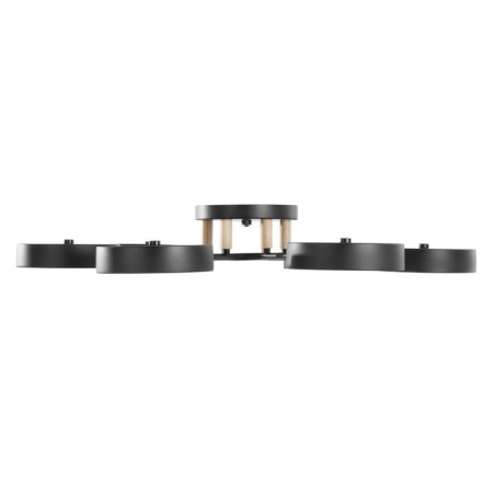 Almo chandelier 6XLED 144W 3000-6000K Black 78x78x11 cm Bayerlux-5