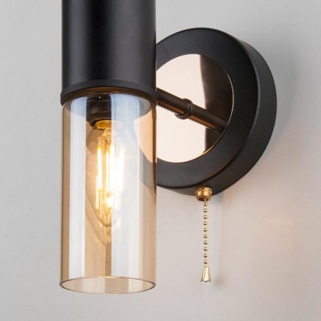 Bra Tesoro, 1x40W E14, black color, gold-2