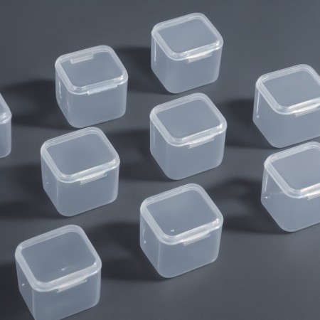 Organizer for decor, 56 cells, 21 × 17.2 × 2.5/2.5 × 2.5 × 2 cm, the color is transparent-4