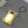 Light light on the ring "Directly yellow" shines, flashes, aaah2 pcs 3.7x5.2x1.5 cm