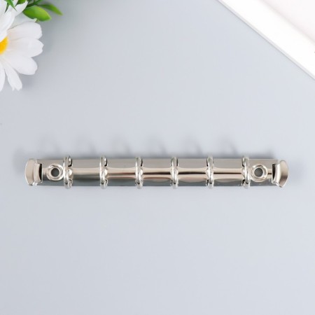 Ring metal clamp six rings diameter of the ring 1.7 cm 13 cm-2