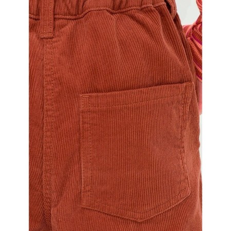 Pants for girls, height 104 cm, brown color-11