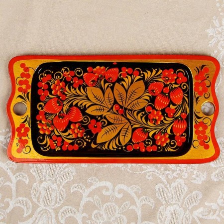 Sukharnitsa "Standard", 30 × 15 cm, Khokhloma, mix-3