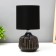 E14 40W Black Black Black Black Lamp 13x13x25 cm Risalux