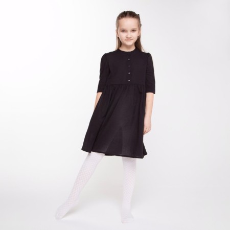 Pantyhose children, white color, height 122-128 cm-3