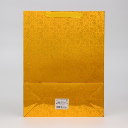 Packet Holography with a window, "Golden", l 40 x 30 x 13 cm-1