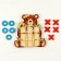 Board game "Cross-cutting Bear"