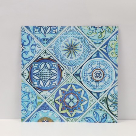 Photophone bilateral cardboard density 350 g "Ceramic tile" 50x50 cm-3