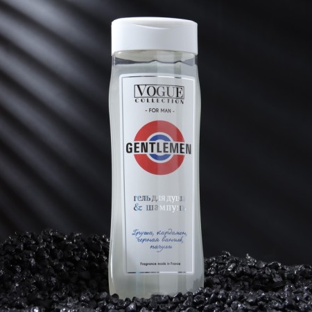 Gentle set of men's Gentleman, shower gel 250 ml, perfumery water, 30 ml-2