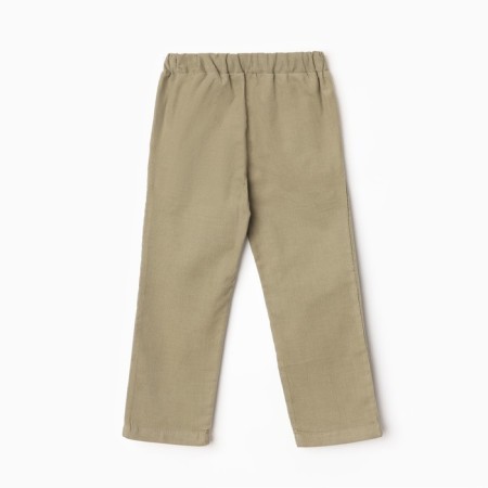Children's trousers, khaki color, height 98 cm-3