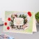 Birthday card!" Handmade, roses, 11.5x17 cm