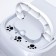 Domik toilet for cats closed with a door 43*32*33 cm, gray