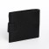 Male purse on a magnet, department for bills, for cards, black color