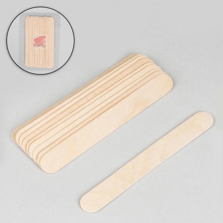 Spit for depilation, wooden, 15 × 1.7 cm, 10 pcs-2
