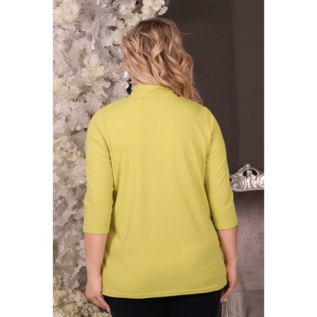 Women's turtleneck, size 56, olive color-6