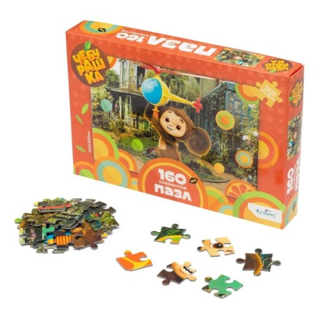Puzzle "Cheburashka. Fluffy friend ", 160 elements-1