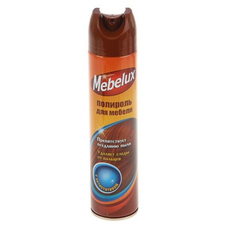 Mebelux furniture polish, with antistatic, 300 ml
