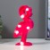 Flamingo nightlight 5 LED battery 3XAAA Pink 7.5x3x15.3 cm Risalux
