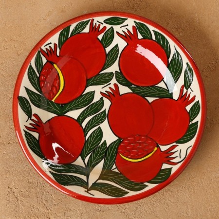 Pillage Rishtan Ceramics "Grenates", 22 cm-1
