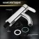 Zein Z3654 sink mixer, single-leaf, pour height 8 cm, ABS plastic, chrome