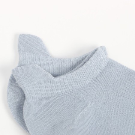 Women's socks shortened, blue color, size 36-40-2