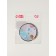 Folding mirror “circles”, d = 7.2 cm, with an increase, the color of mix
