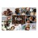 Vinyl sticker for the kitchen "Morning with coffee", interior, 60 x 90 cm