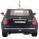 MASTO DIE-CAST Mini Cooper, opening doors, 1:24, black color with a white roof
