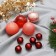 Set of balls plastic D-6 and 2.5 cm, 21 pcs “Vacations” Assorted grace, tinsel 1 m, mix