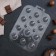 Form for chocolate and sweets “Round curls”, 13 × 9.5 cm, transparent color