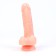Falloimitator Oka-Khpoki, realist, 16 x 3 cm, on suction cup, with a scrotum, bodily